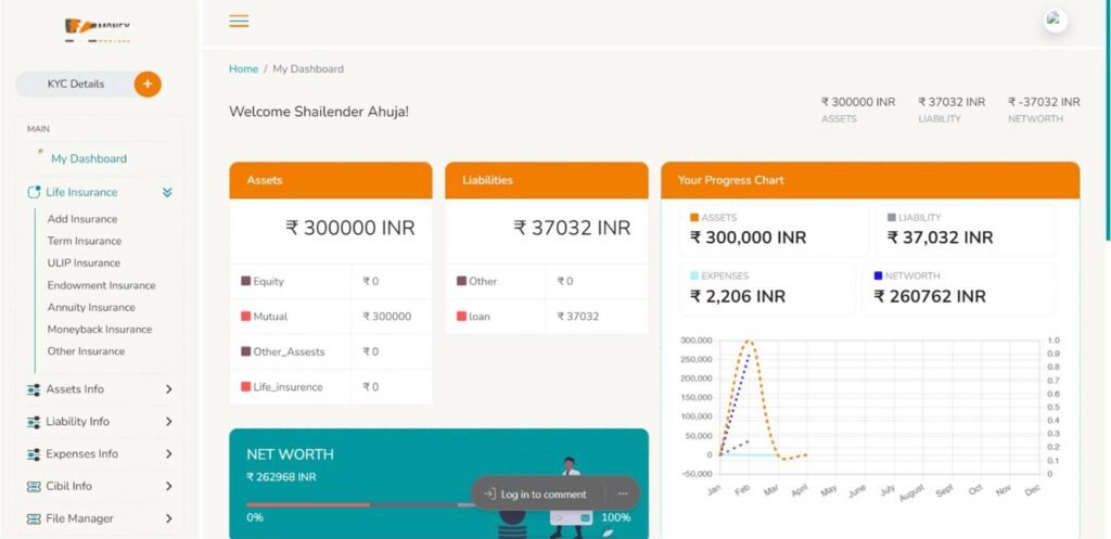 Wealth Management Web/Mobile App
